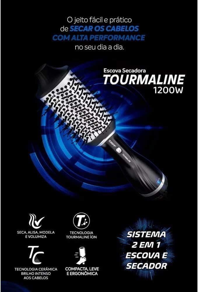 ESCOVA TAIFF OVAL TOURMALINE 220V